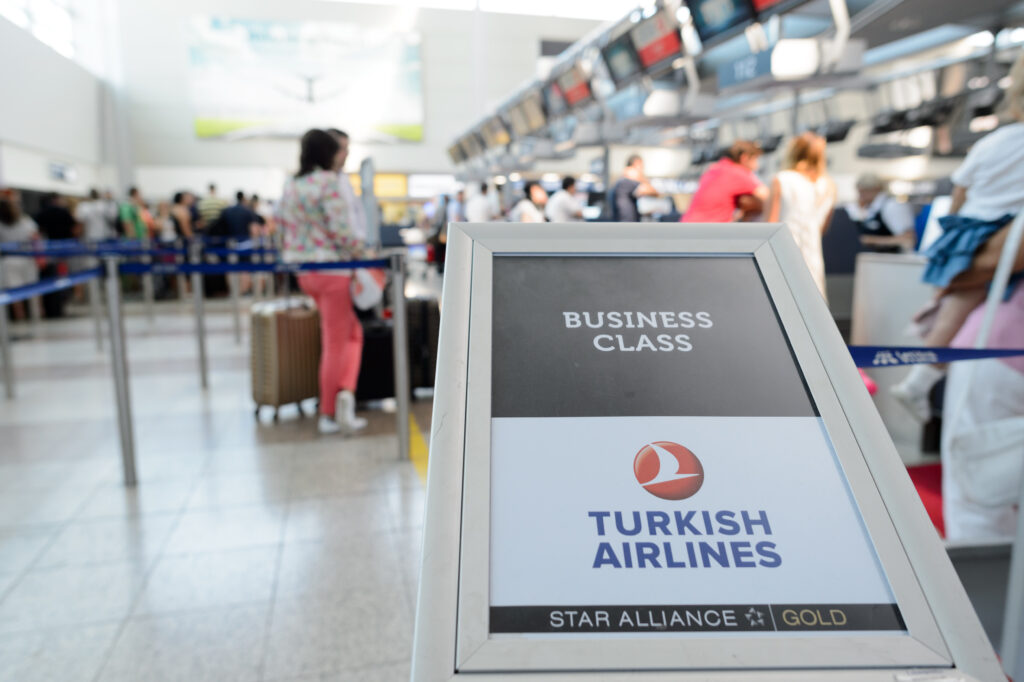 Turkish Airlines äriklass reisidiilid